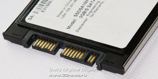 80 Гб SATA SSD-накопитель Intel 2